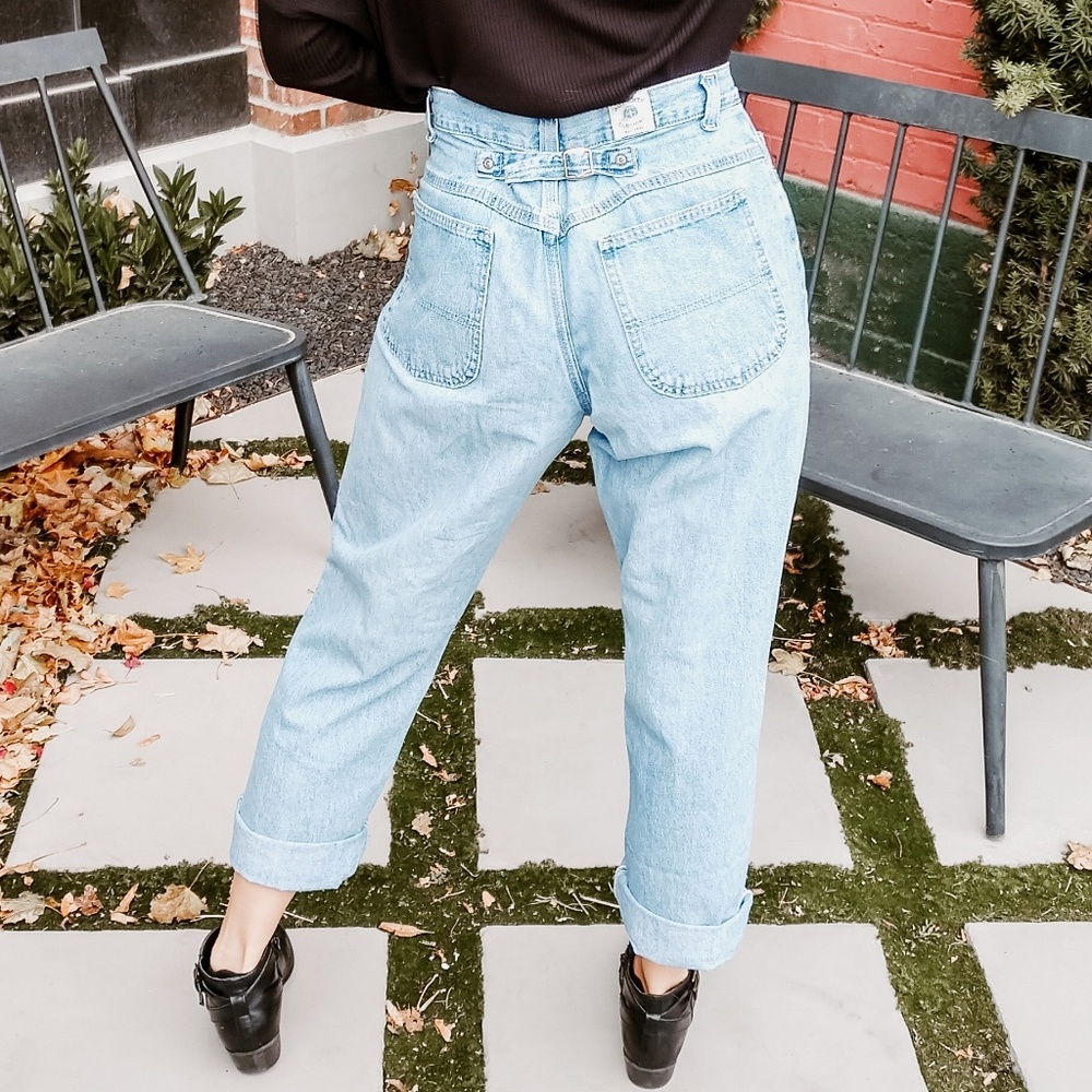 Vintage Denim Riders High Waisted Mom Jeans 12